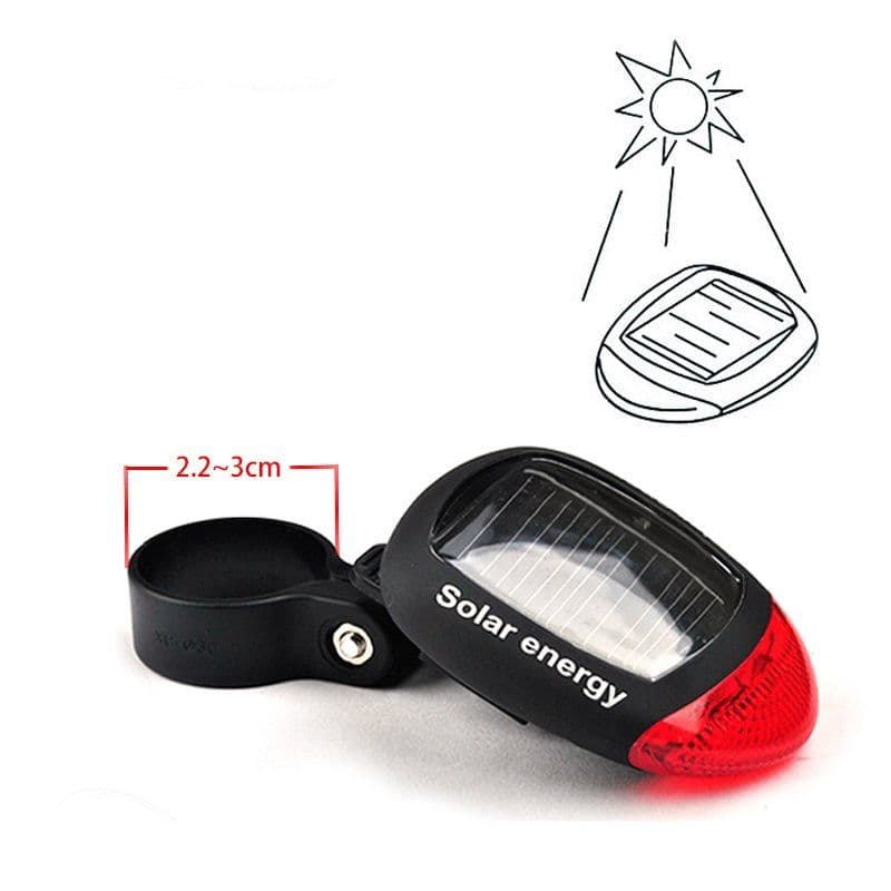 image-Solar Energy Bike Tail Light