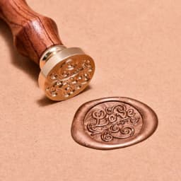 image-Floral LOVE Wax Seal Stamp Set