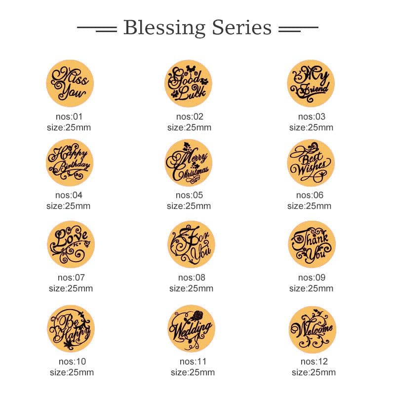 image-Floral LOVE Wax Seal Stamp Set