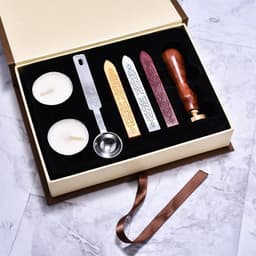 image-Floral LOVE Wax Seal Stamp Set