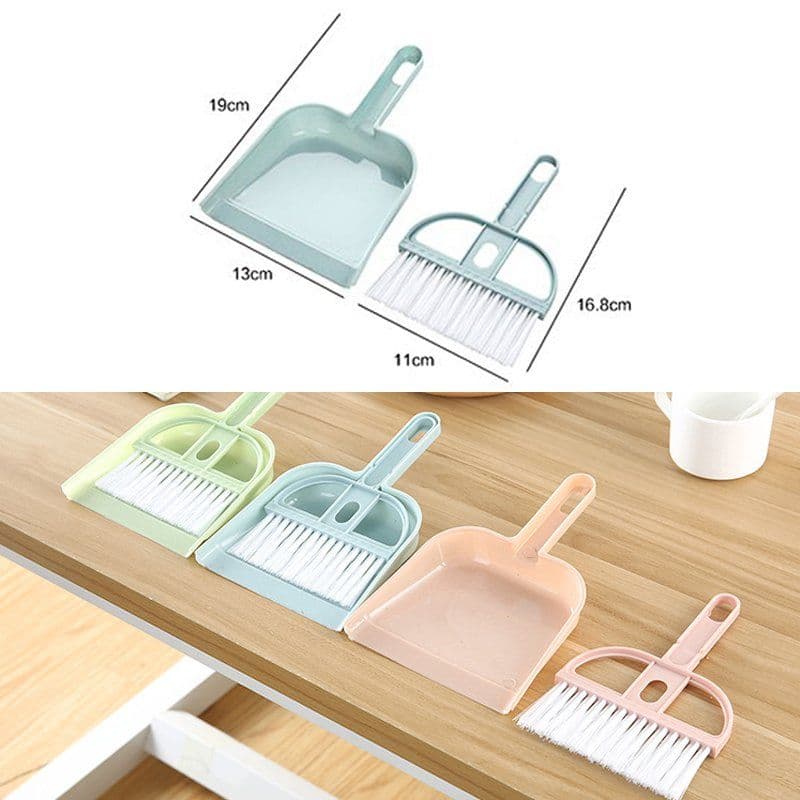 image-Mini Desktop Sweeper Cleaning Set