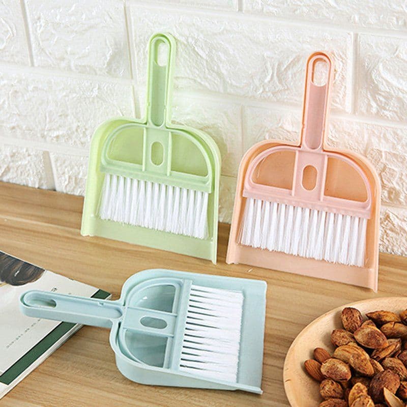 image-Mini Desktop Sweeper Cleaning Set