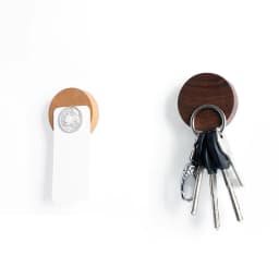 image-Wooden Magnet Key Holder