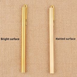 image-Brass Clip Ballpoint Pen