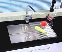image-Roll-Up Over-Sink Drying Rack