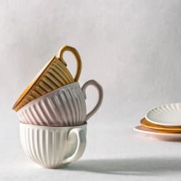 image-Handmade British Style Ceramic Coffee Mug