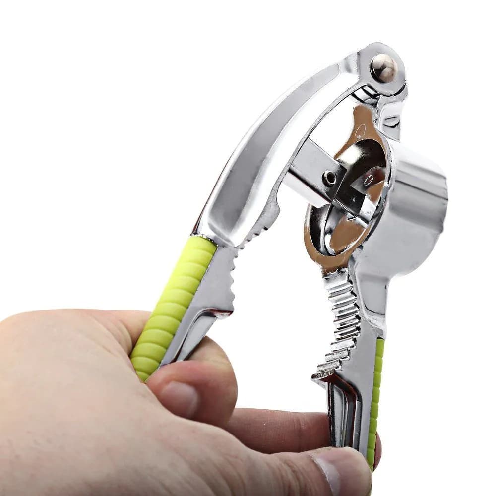 image-Garlic Press Crusher Fruit Vegetable Cutter
