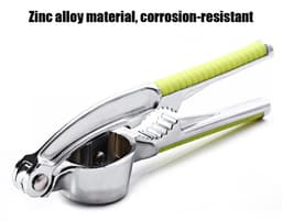 image-Garlic Press Crusher Fruit Vegetable Cutter