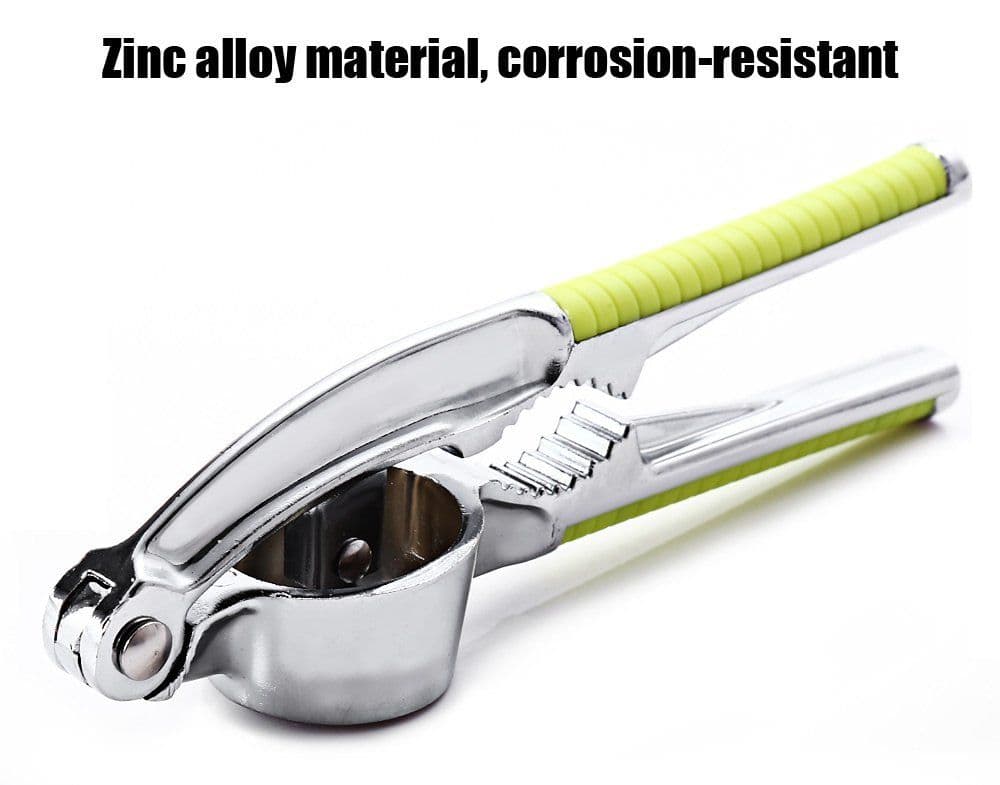 image-Garlic Press Crusher Fruit Vegetable Cutter