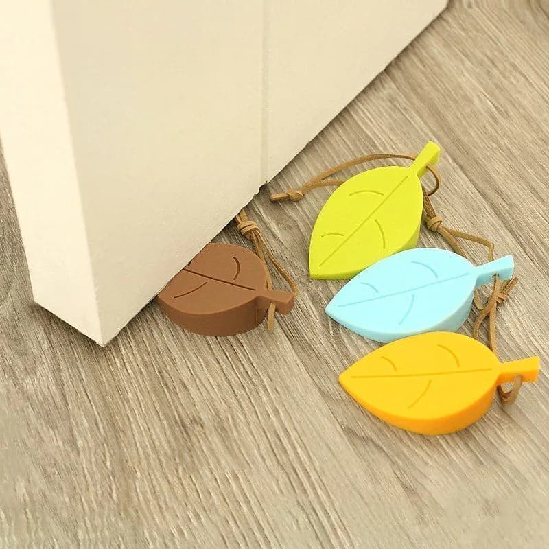 image-Leaf Doorstop Set