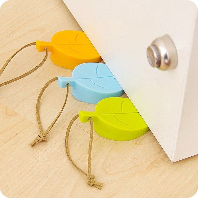 image-Leaf Doorstop Set