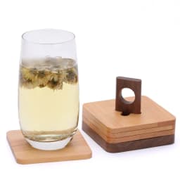 image-Wooden Cup Mat Sets