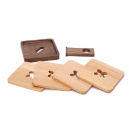 image-Wooden Cup Mat Sets