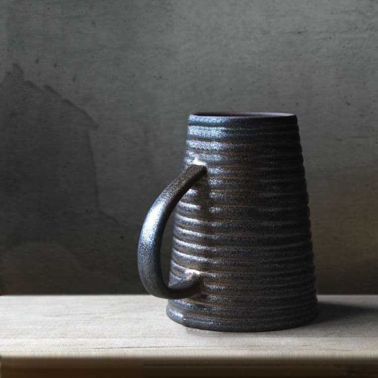 image-Handmade RetroTextures Lovers Coffee Mug