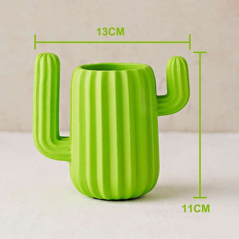 image-Cactus Pen Container