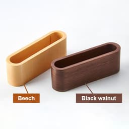 image-Wood Business Card Holder