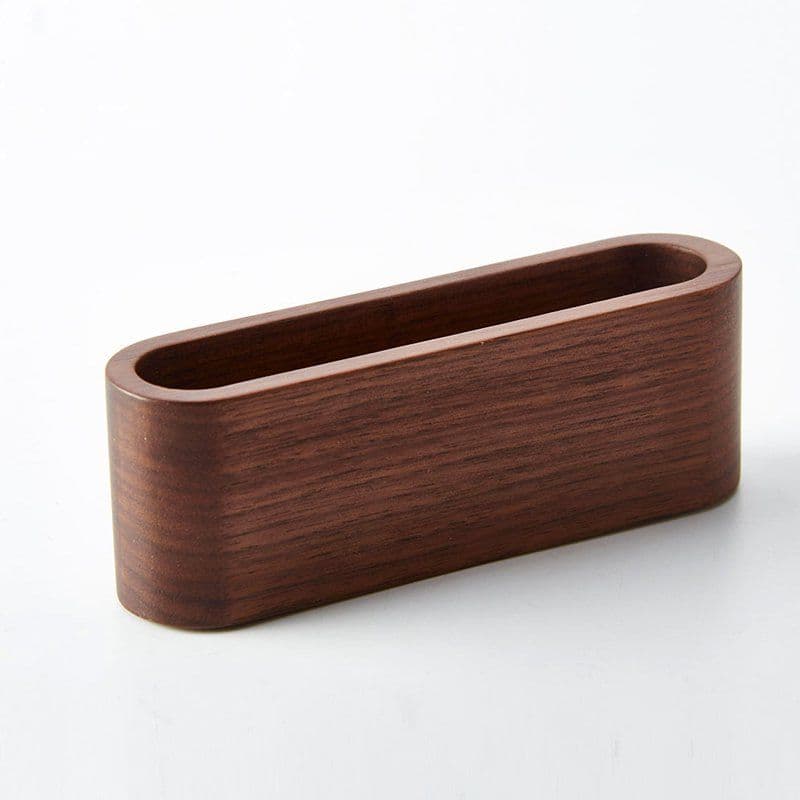 image-Wood Business Card Holder
