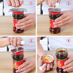 image-Stainless Steel Jar Opener