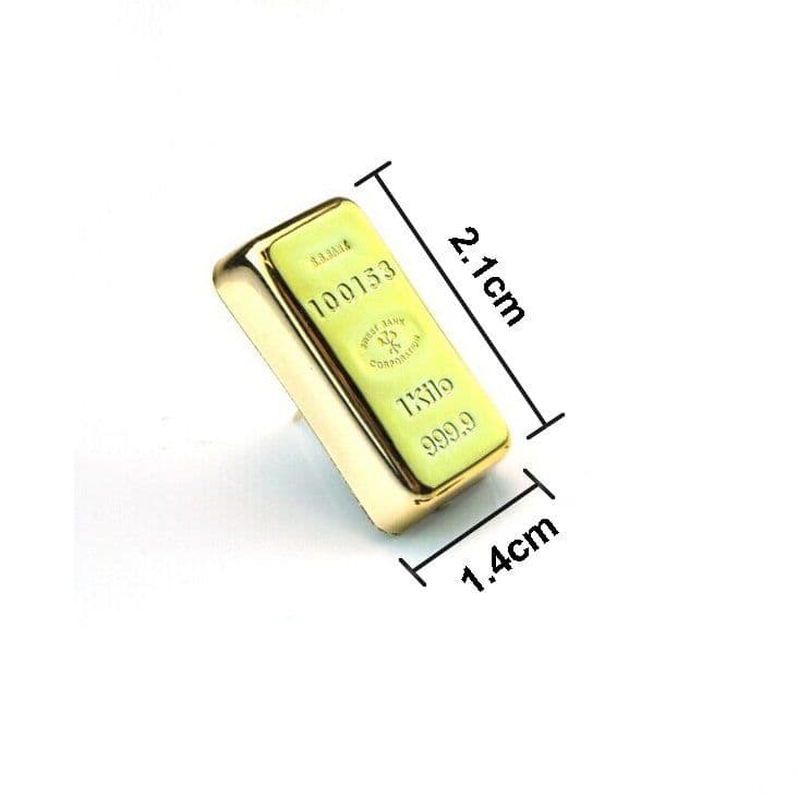 image-Gold Bullion Pushpins