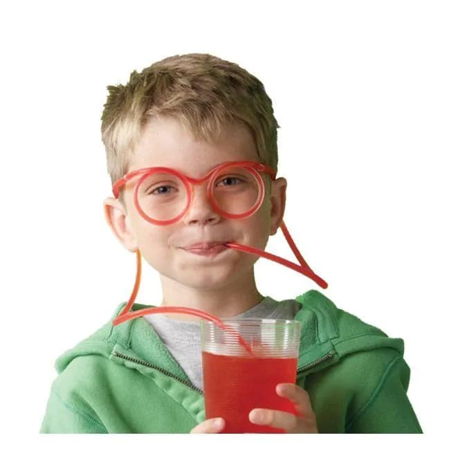 image-Drinking Straw Glasses
