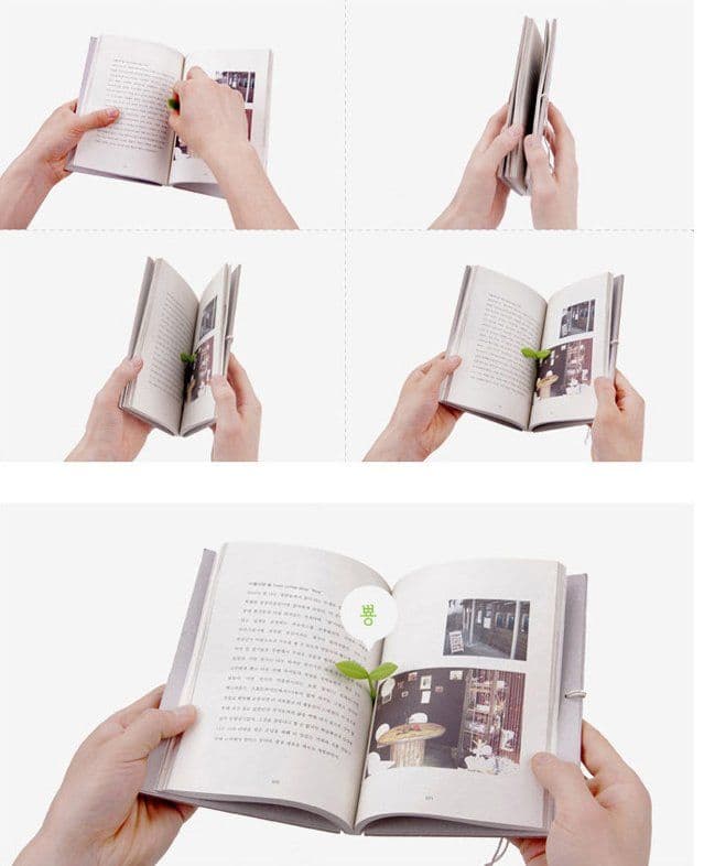 image-Sprout Little Green Bookmarks