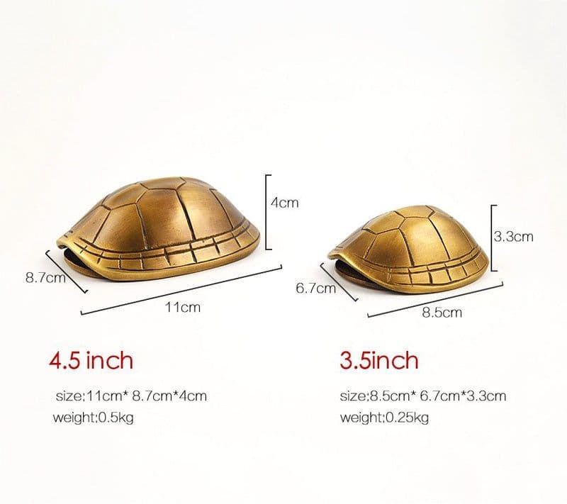 image-Brass Turtle Shell