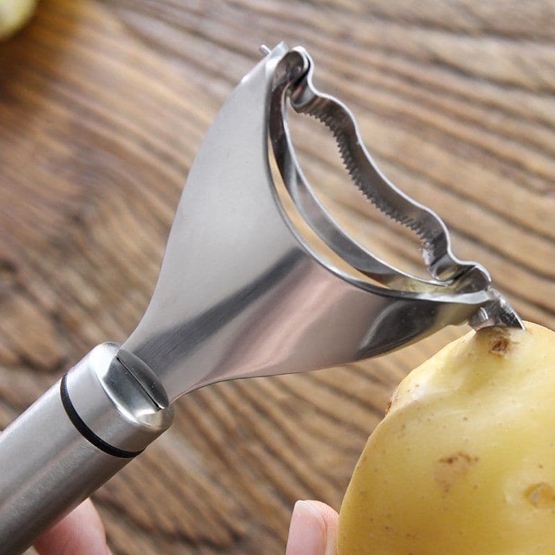 image-Stainless Steel Corn Peeler