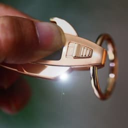 image-Bottle Opener & Torch Keychain