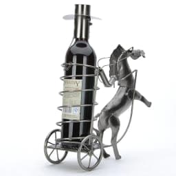 image-Creative Gentleman Carriage Decorative Wine Racks