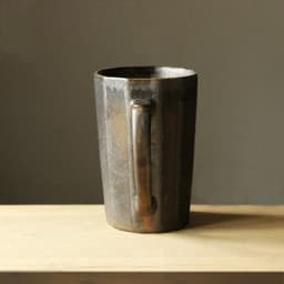 image-Handmade Multi-faceted Gilt Coffee Mug