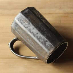 image-Handmade Multi-faceted Gilt Coffee Mug