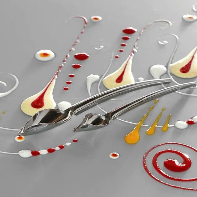 image-Stainless Steel Drawing Spoons