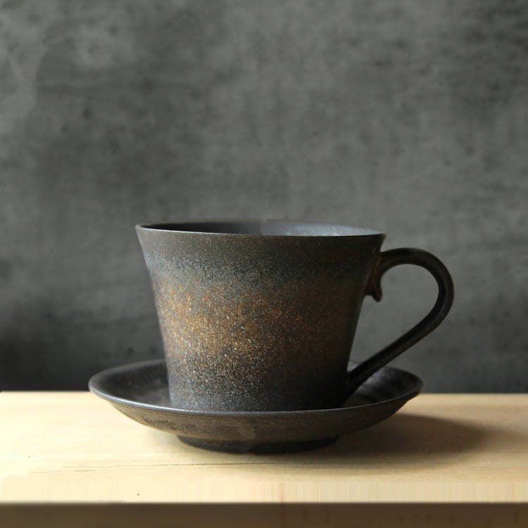 image-Handmade Japanese Couple Personality Coffee Cup