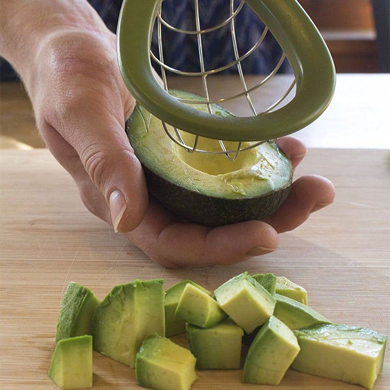 image-Avocado Cuber Cutter Best Avocado Tool