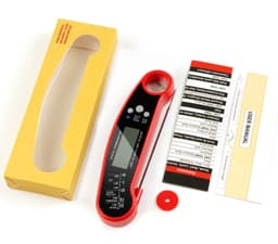 image-BBQ Instant Read Meat Thermometer Waterproof Digital Food Probe