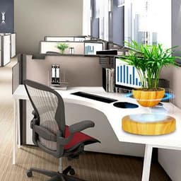 image-Levitating Plant Holder
