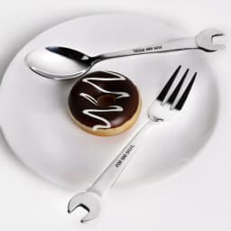 image-Spanner Spoon and Fork Set