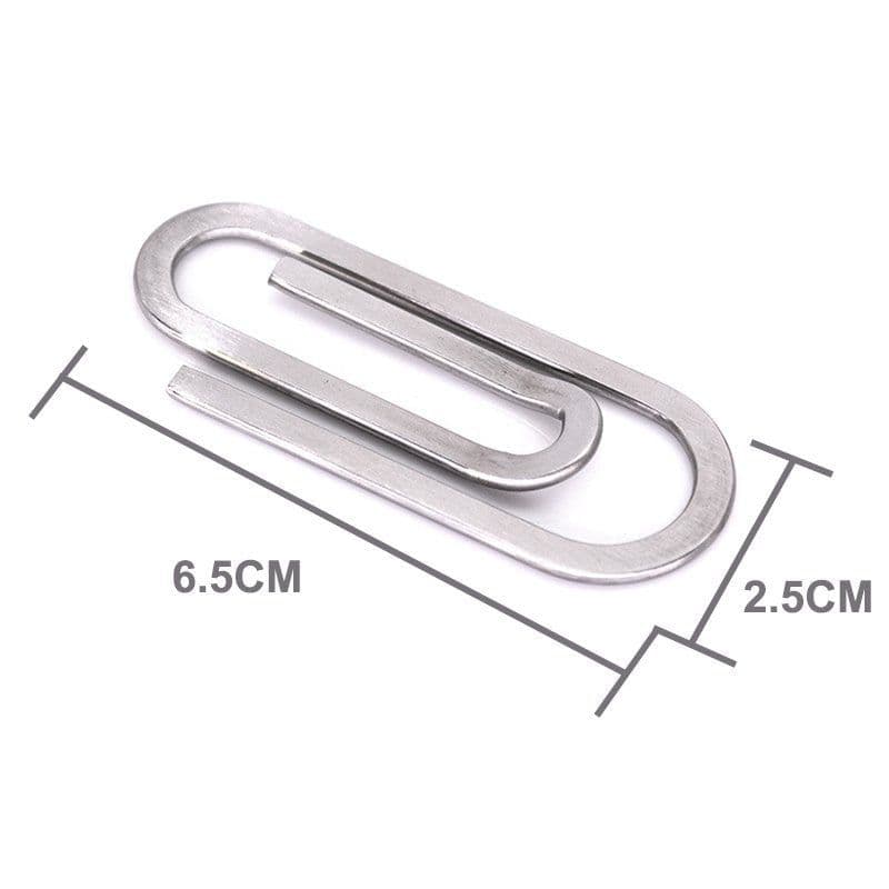 image-Large Paper Clip is A Money Clip