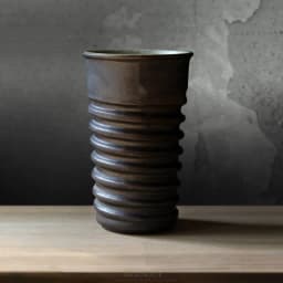 image-Handmade Screw Style Couple Coffee Cup