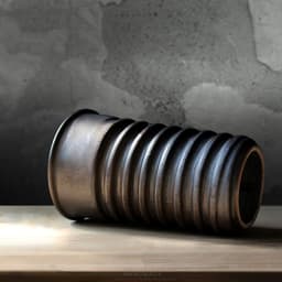 image-Handmade Screw Style Couple Coffee Cup