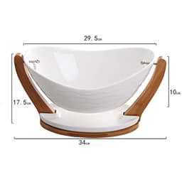 image-Ceramic Fruit Bowl