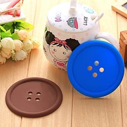 image-Silicone Button Coasters