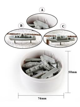 image-Warship Push Pins
