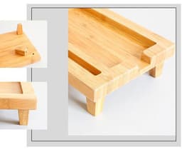 image-Bamboo Desktop Organizer