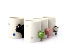 image-Lovely Hand-painted Animal Hide and Seek Cup