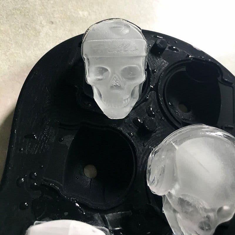 image-Bone Chilling Skull Ice Mold Set