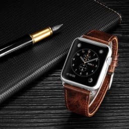 image-Genuine Leather Apple Watch Strap