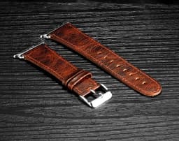 image-Genuine Leather Apple Watch Strap