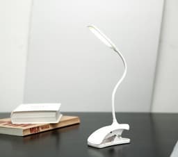 image-Gooseneck Rechargeable LED Desk Lamp