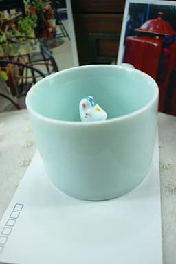 image-Handmade Cute Small Horse Ceramic Coffee Cup